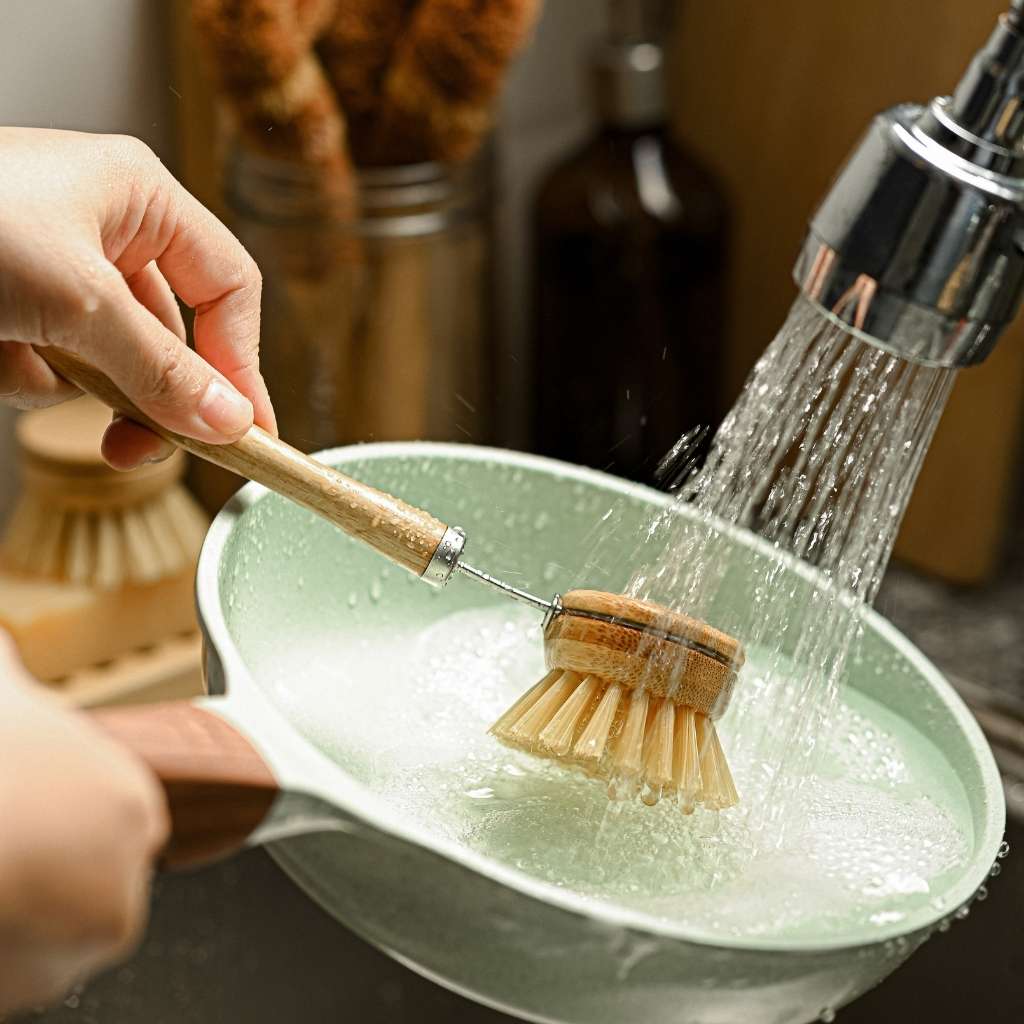 Bamboo Dish Washing Brush