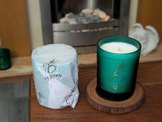 Bergamot & May Chang Coconut Wax Candle | Luxury, Plastic-Free, Leeds