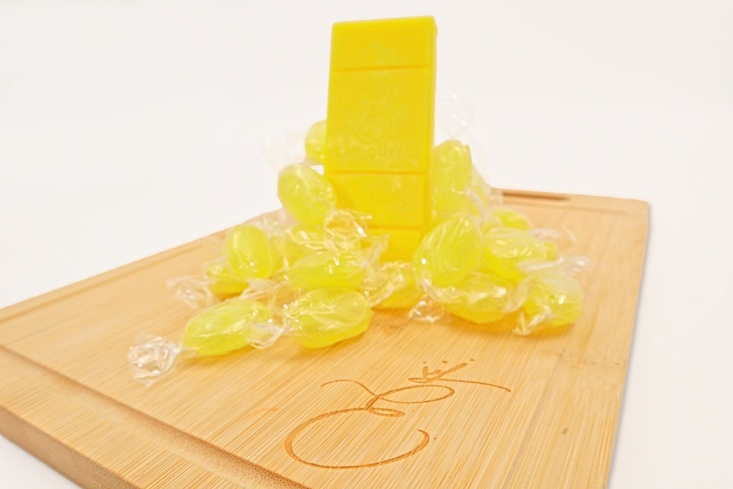 Sherbet Lemon Coconut Wax Candle | Luxury, Plastic-Free, Hand-Poured in Leeds