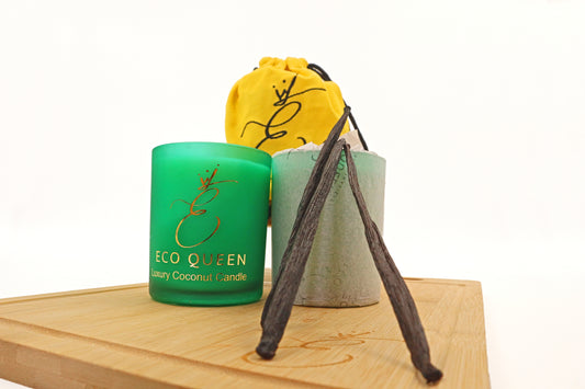 Vanilla Coconut Wax Candle | Luxury, Plastic-Free, Hand-Poured in Leeds