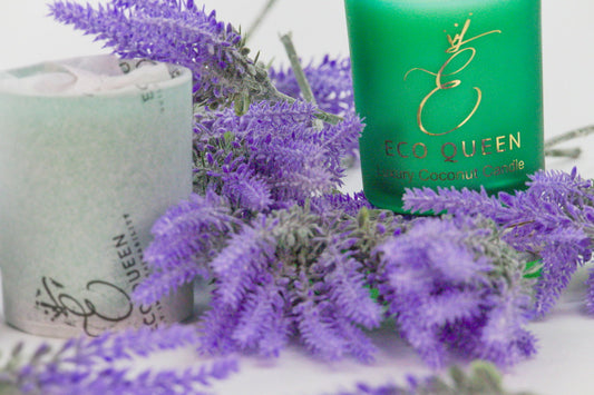 Lavender Coconut Wax Candle | Luxury, Plastic-Free, Hand-Poured in Leeds