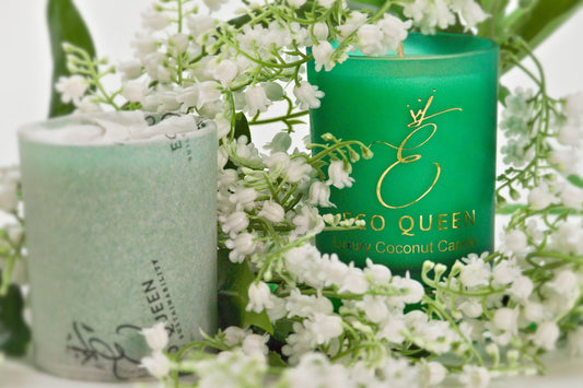 Lily of the Valley Coconut Wax Candle | Luxury, Plastic-Free | Hand-Poured in Leeds