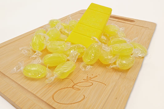 Sherbet Lemon | Luxury, Plastic-Free | Hand-Poured in Leeds