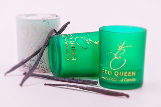 Vanilla Coconut Wax Candle | Luxury, Plastic-Free, Hand-Poured in Leeds